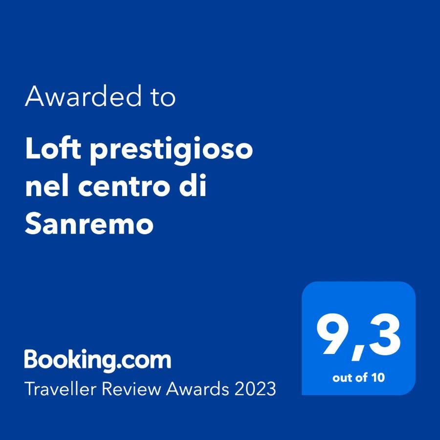 Loft Prestigioso Nel Centro Di Sanremo Apartment Exterior photo